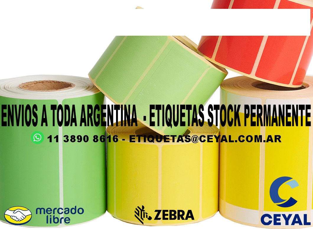 800 ETIQUETAS PERSONALIZADAS 47 x 41