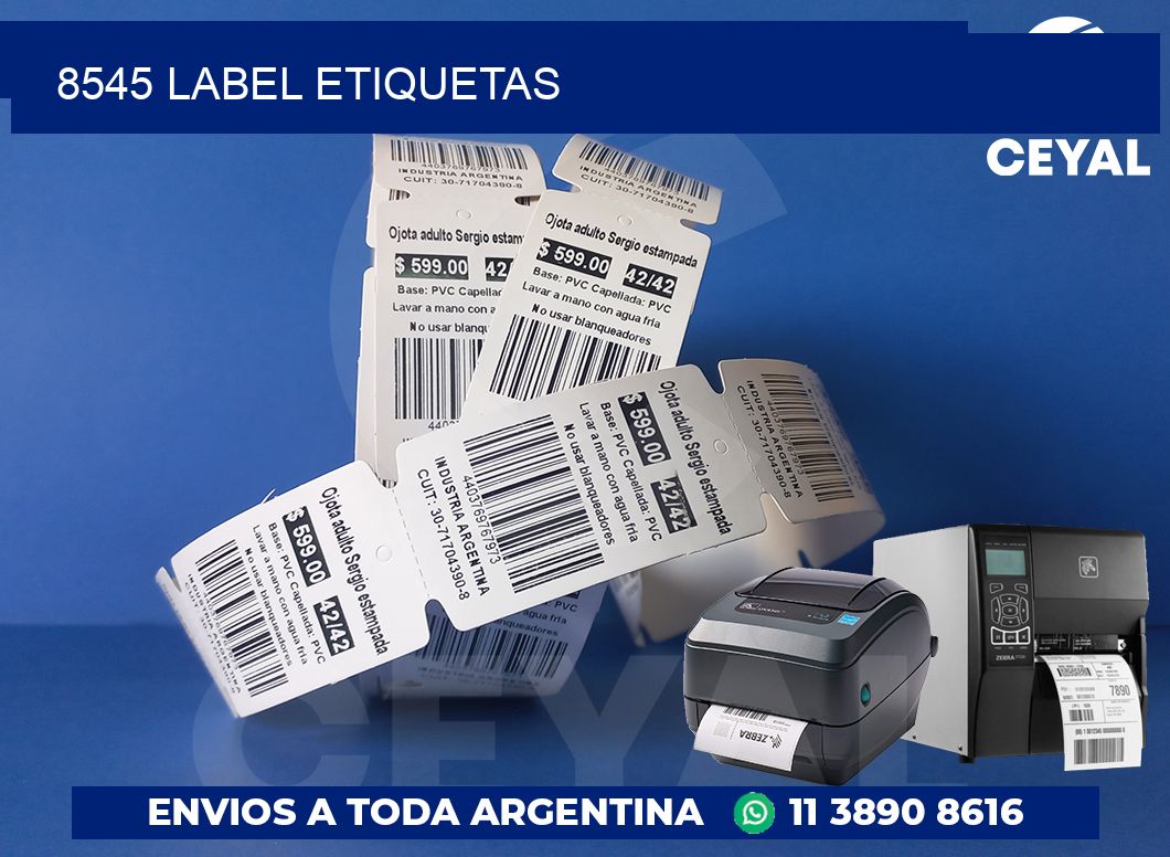 8545 LABEL ETIQUETAS