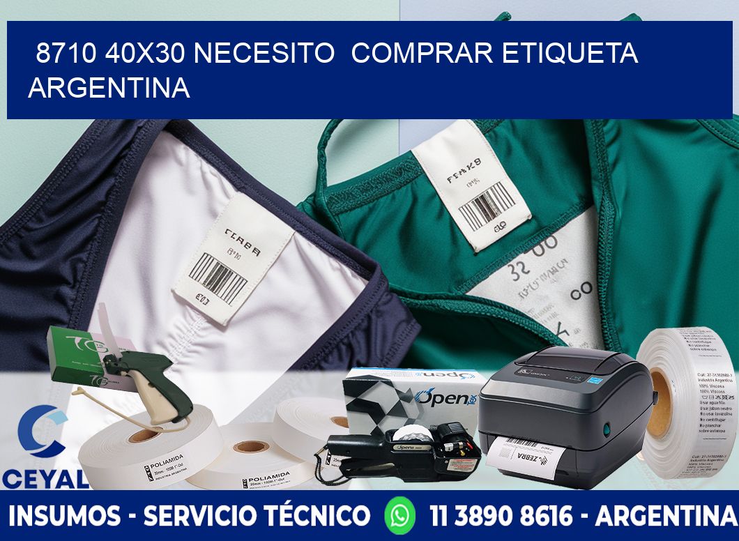 8710 40X30 NECESITO  COMPRAR ETIQUETA ARGENTINA