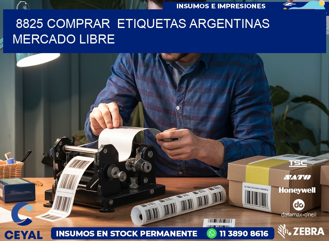 8825 COMPRAR  ETIQUETAS ARGENTINAS MERCADO LIBRE