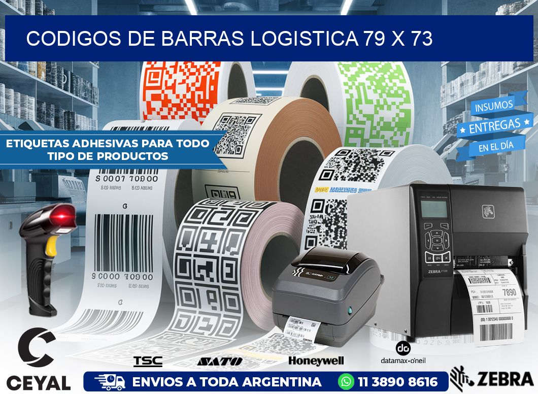 CODIGOS DE BARRAS LOGISTICA 79 x 73