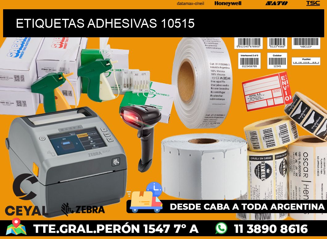 ETIQUETAS ADHESIVAS 10515