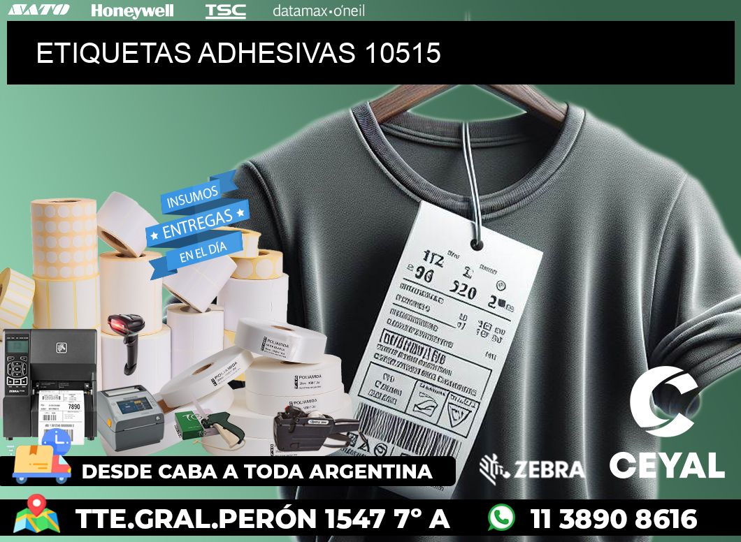 ETIQUETAS ADHESIVAS 10515