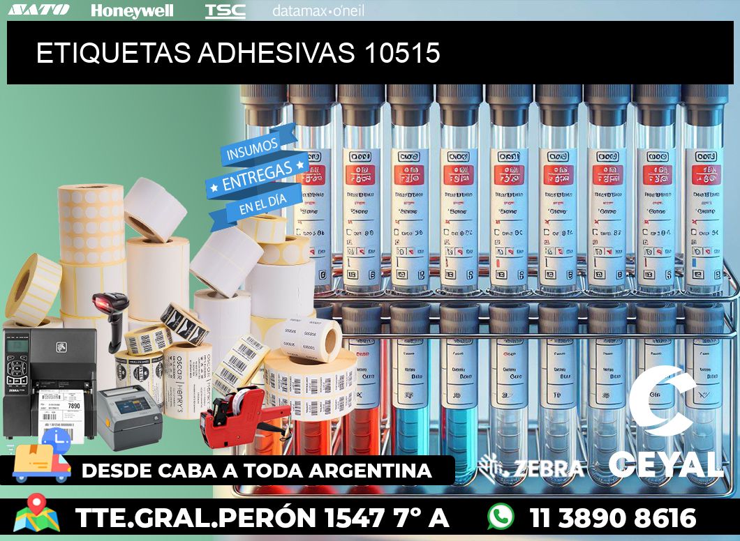 ETIQUETAS ADHESIVAS 10515