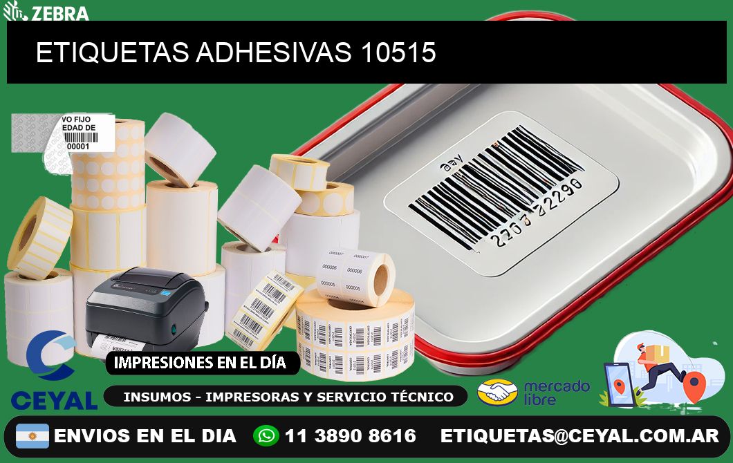 ETIQUETAS ADHESIVAS 10515