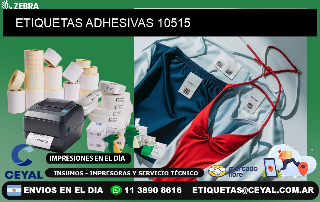 ETIQUETAS ADHESIVAS 10515