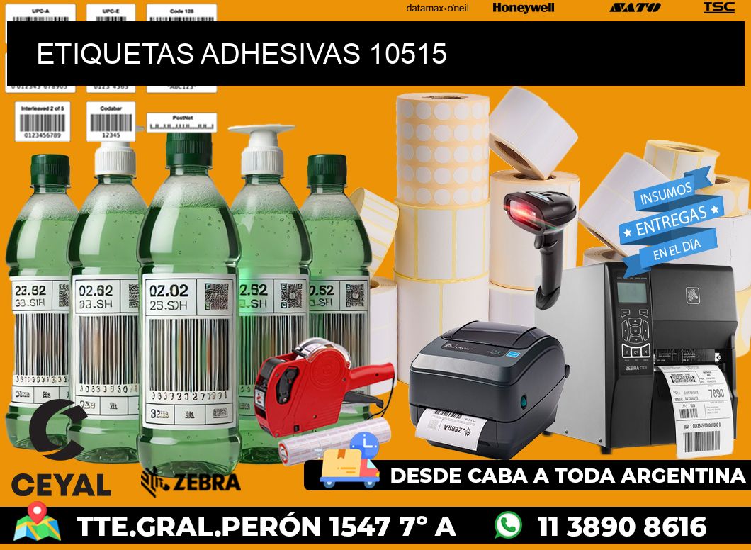 ETIQUETAS ADHESIVAS 10515