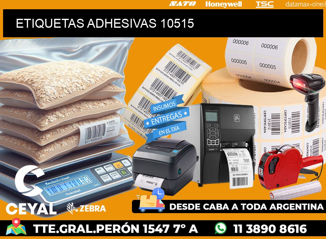 ETIQUETAS ADHESIVAS 10515