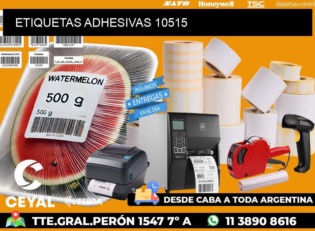 ETIQUETAS ADHESIVAS 10515