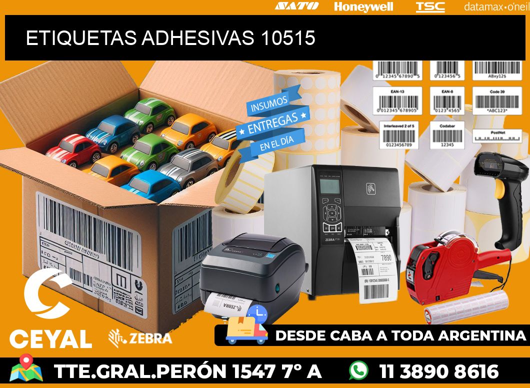 ETIQUETAS ADHESIVAS 10515