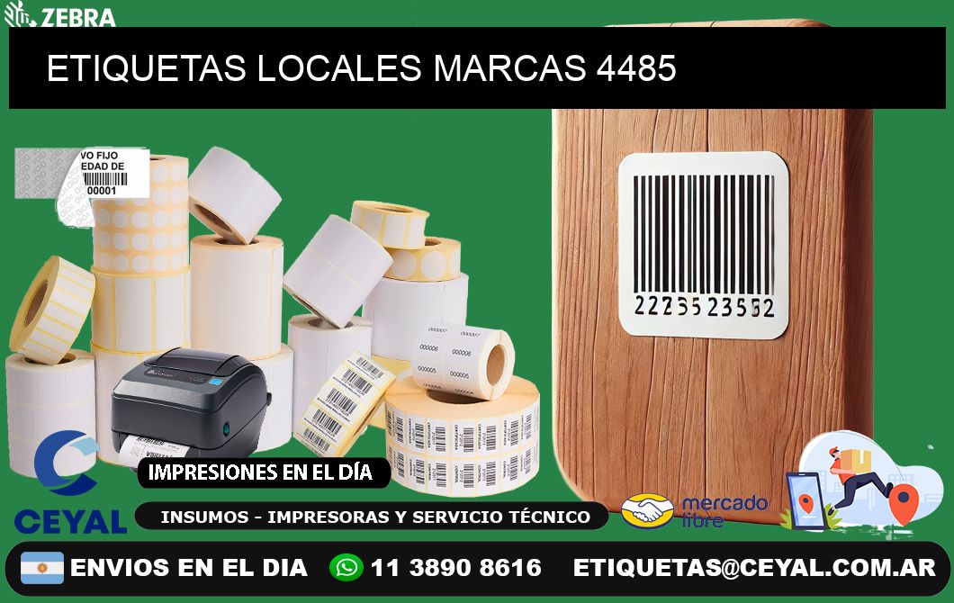 ETIQUETAS LOCALES MARCAS 4485