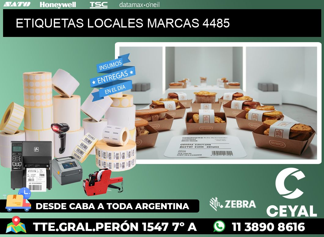 ETIQUETAS LOCALES MARCAS 4485