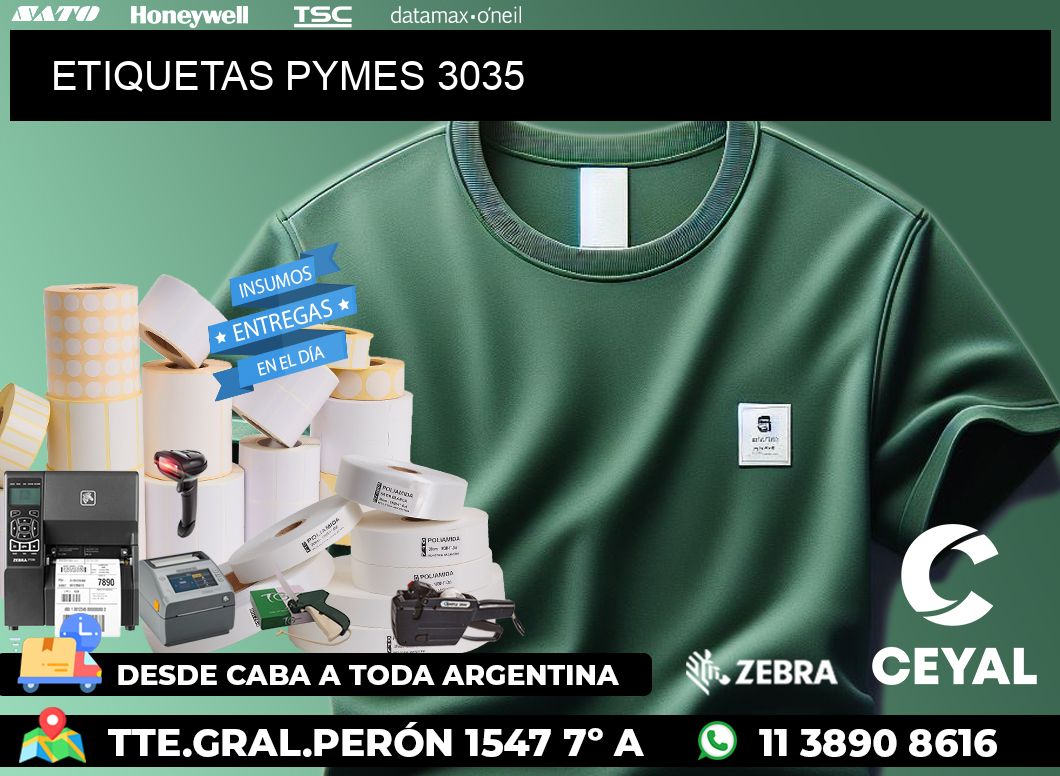 ETIQUETAS PYMES 3035