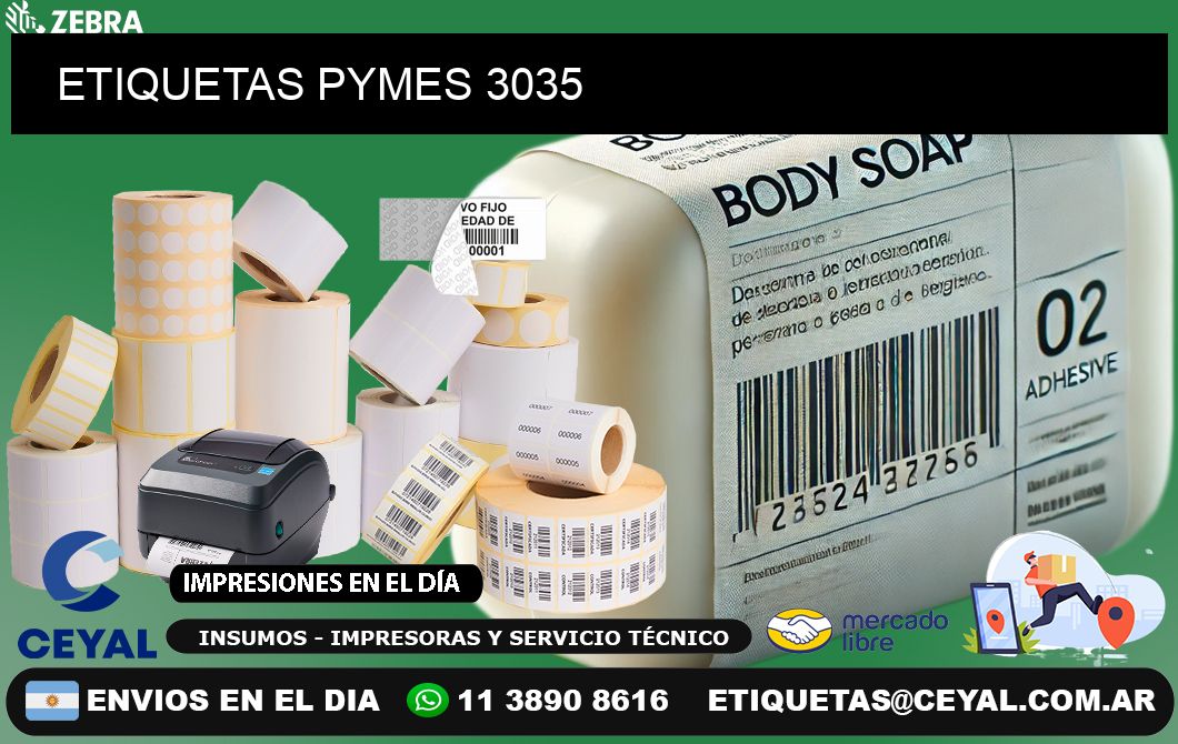 ETIQUETAS PYMES 3035