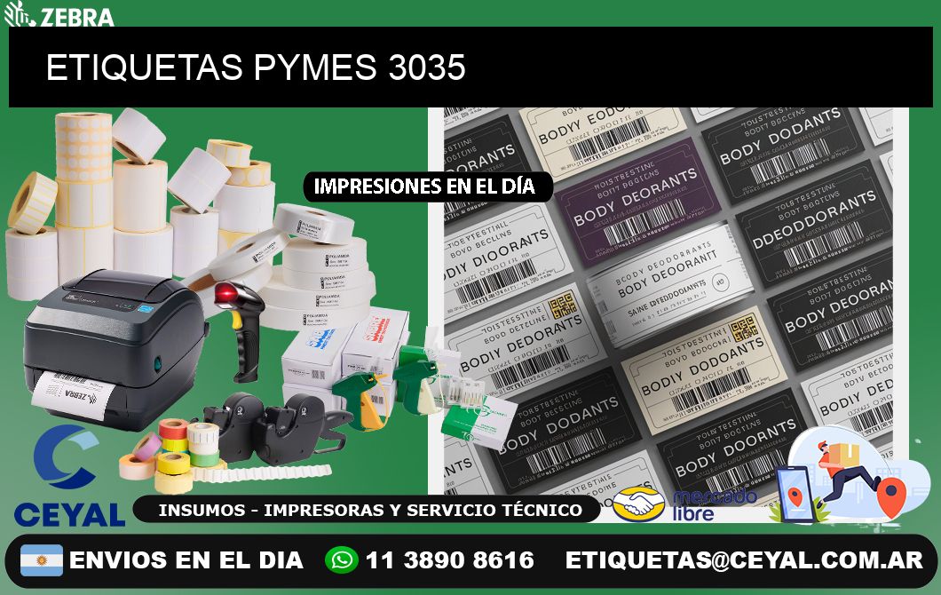 ETIQUETAS PYMES 3035