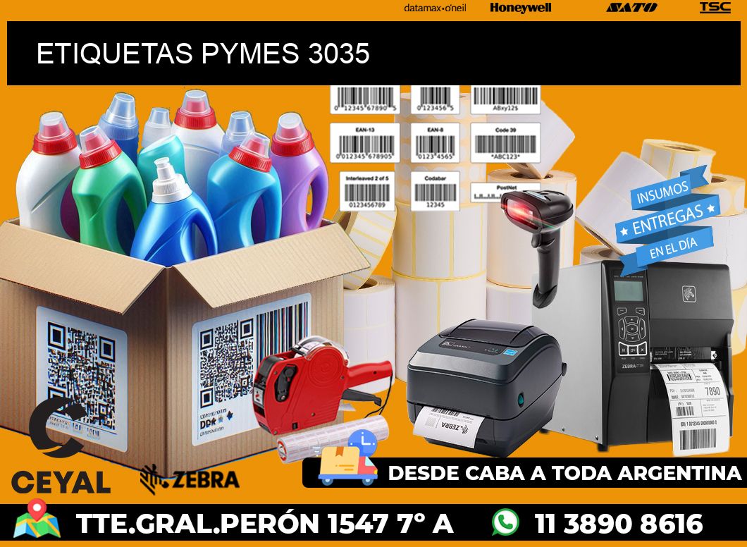 ETIQUETAS PYMES 3035