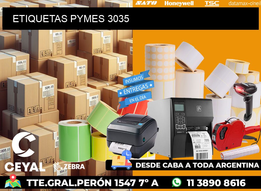 ETIQUETAS PYMES 3035