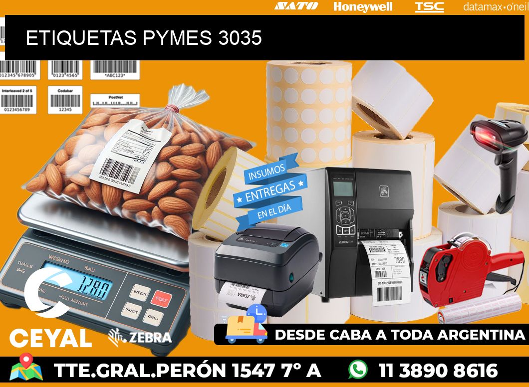 ETIQUETAS PYMES 3035