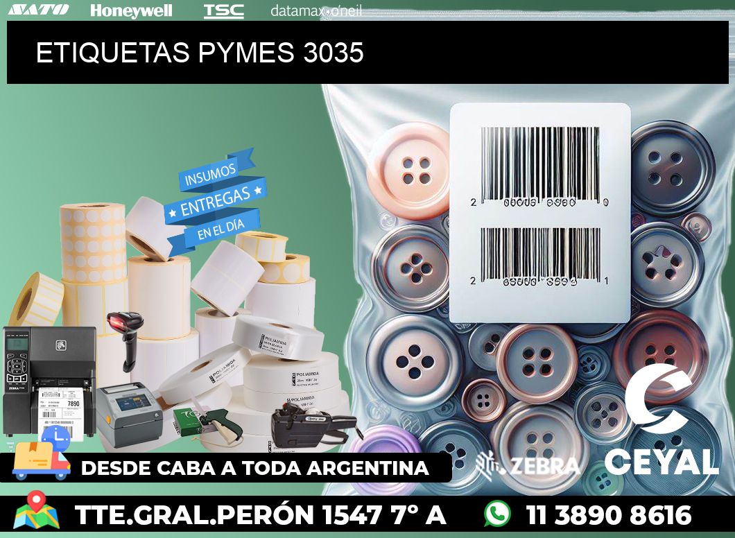 ETIQUETAS PYMES 3035