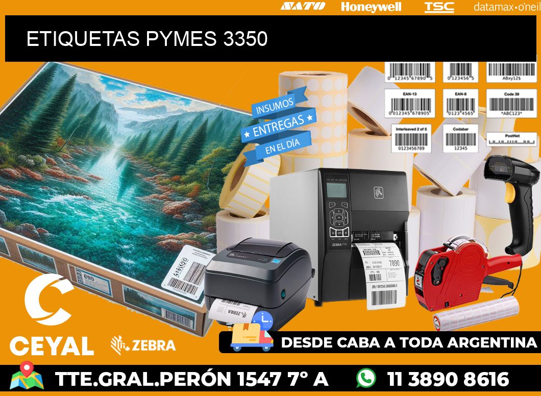 ETIQUETAS PYMES 3350