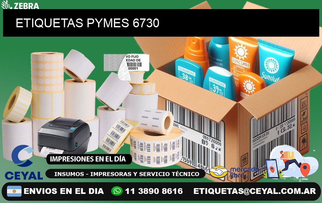 ETIQUETAS PYMES 6730