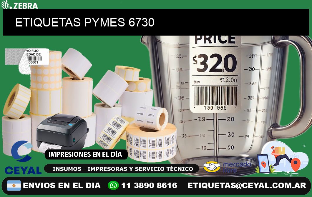 ETIQUETAS PYMES 6730