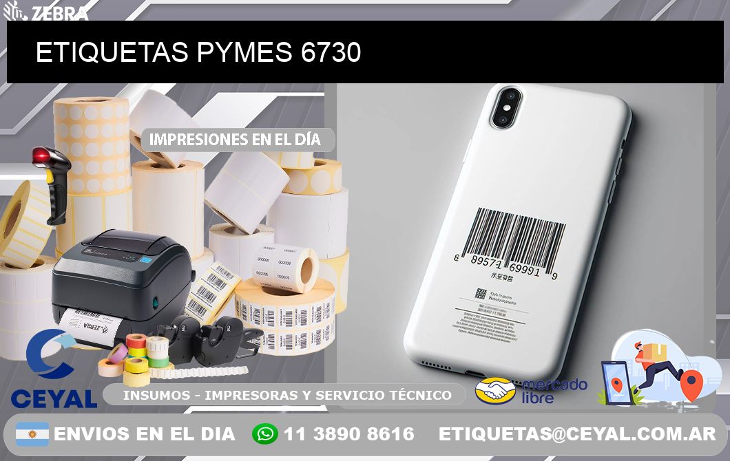 ETIQUETAS PYMES 6730