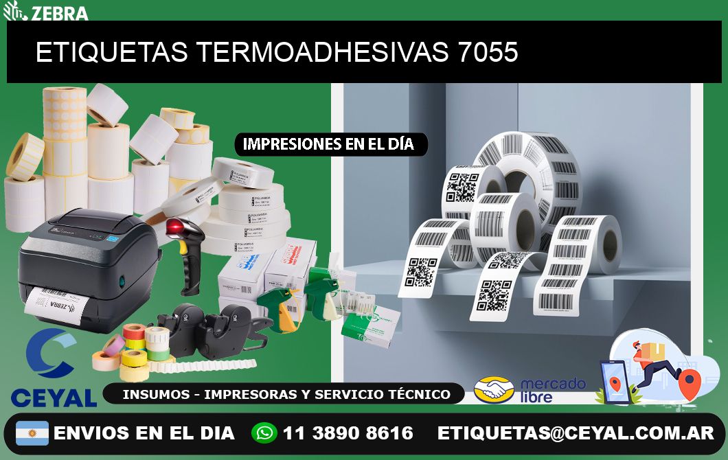 ETIQUETAS TERMOADHESIVAS 7055