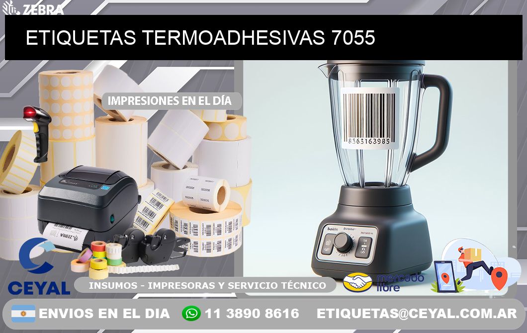 ETIQUETAS TERMOADHESIVAS 7055