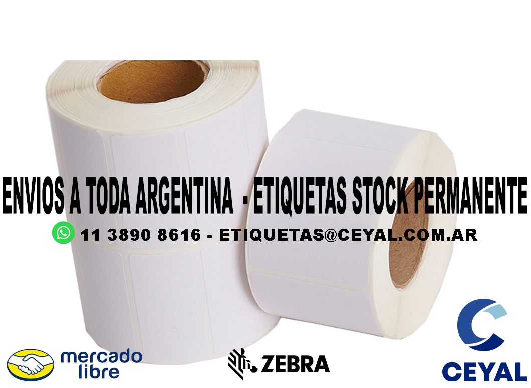 IMPRIMIR ETIQUETAS RECTAS 87 x 73