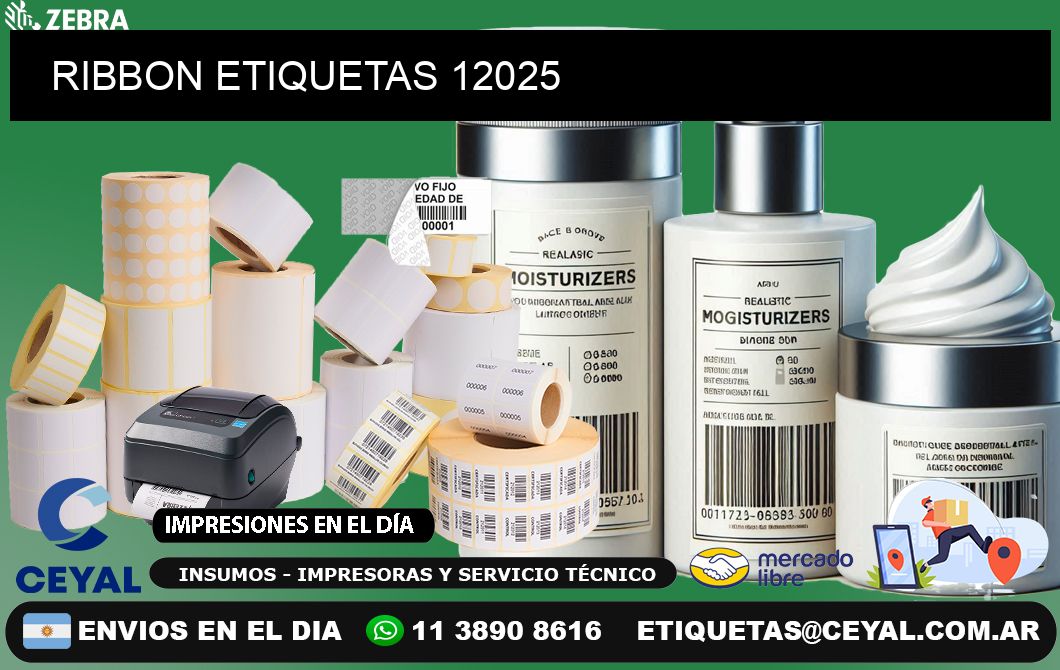 RIBBON ETIQUETAS 12025