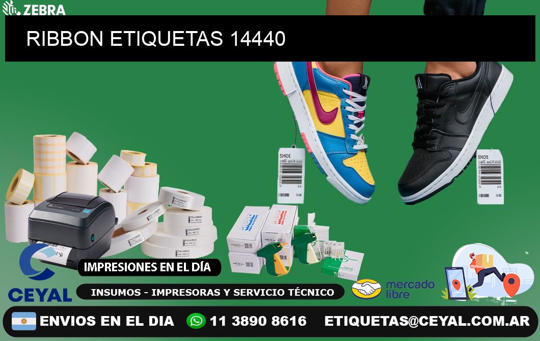 RIBBON ETIQUETAS 14440
