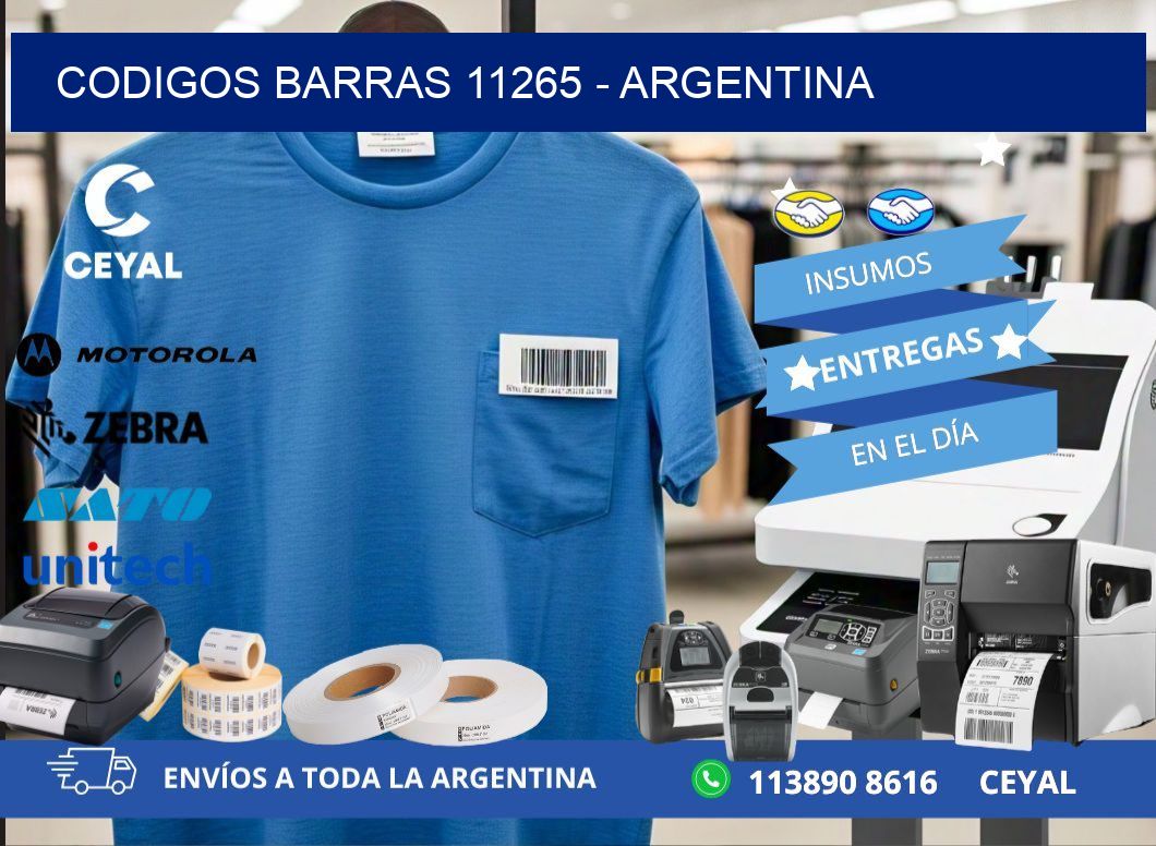 CODIGOS BARRAS 11265 – ARGENTINA