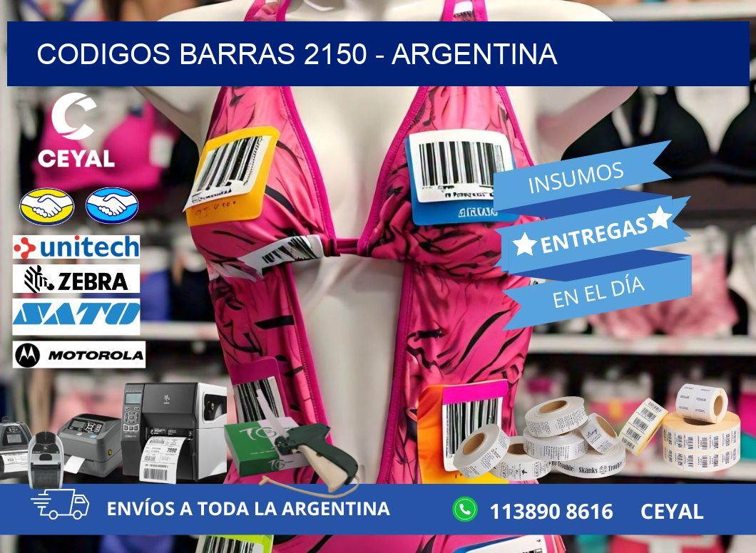 CODIGOS BARRAS 2150 – ARGENTINA