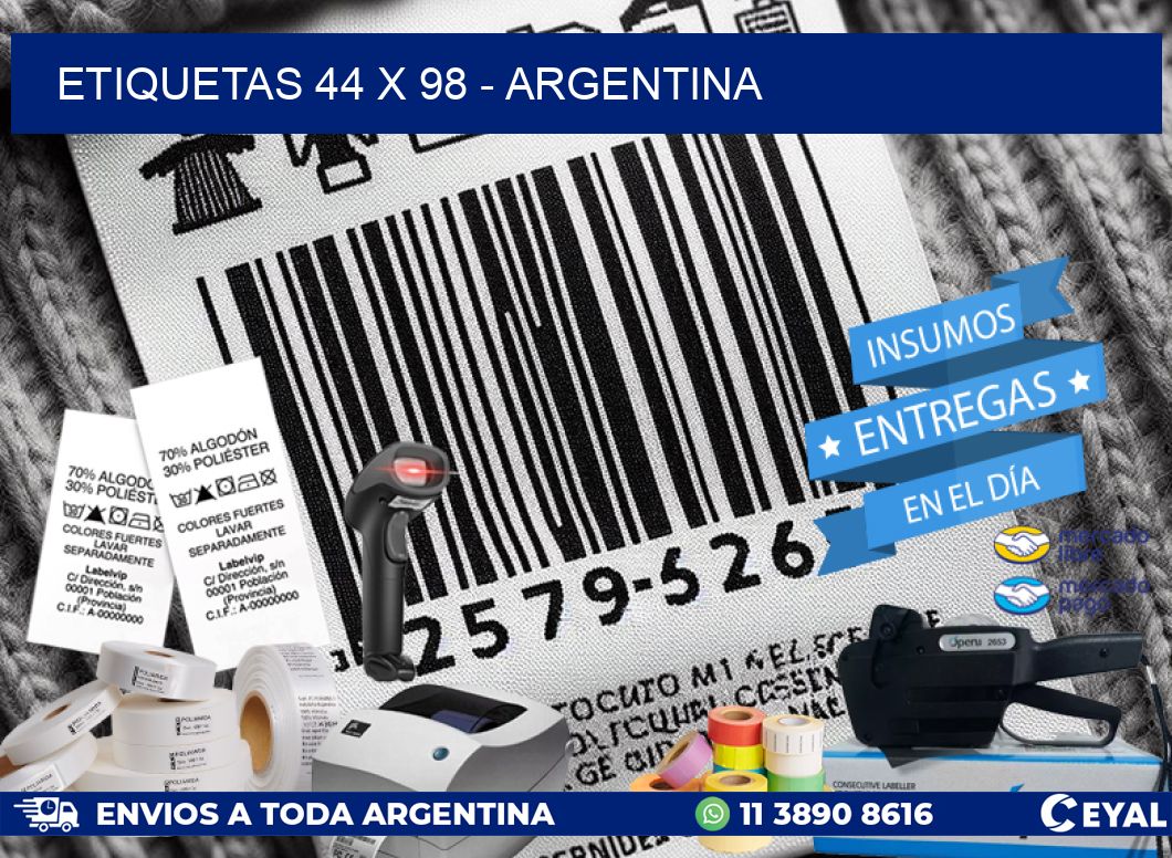 ETIQUETAS 44 x 98 – ARGENTINA