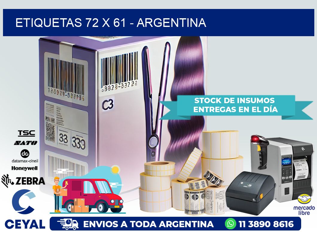 ETIQUETAS 72 x 61 – ARGENTINA