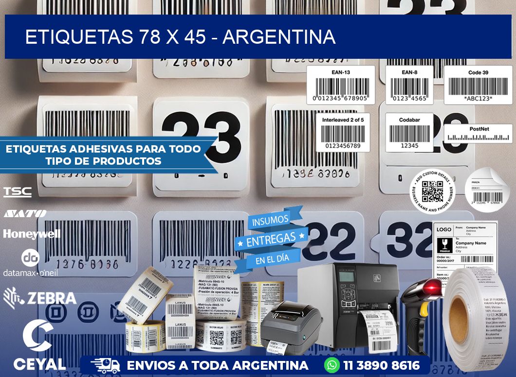 ETIQUETAS 78 x 45 – ARGENTINA