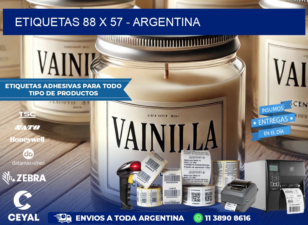 ETIQUETAS 88 x 57 – ARGENTINA