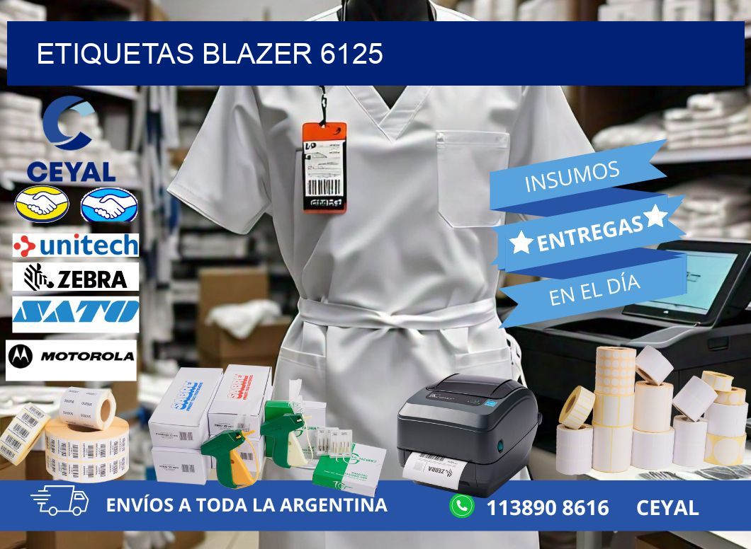 ETIQUETAS BLAZER 6125