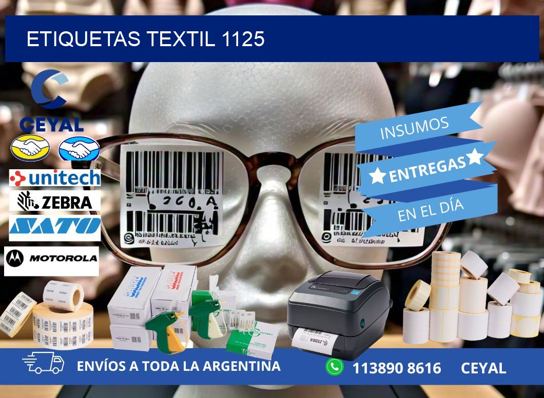 ETIQUETAS TEXTIL 1125