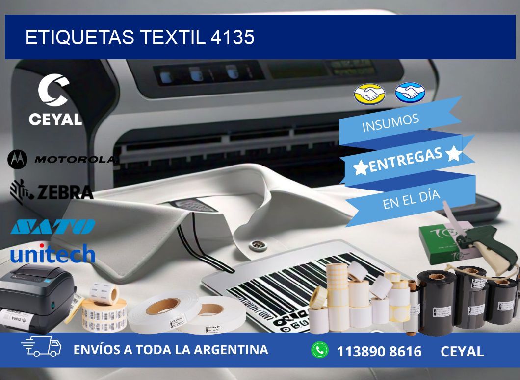 ETIQUETAS TEXTIL 4135