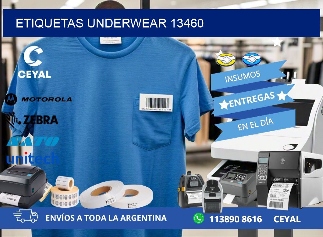 ETIQUETAS UNDERWEAR 13460