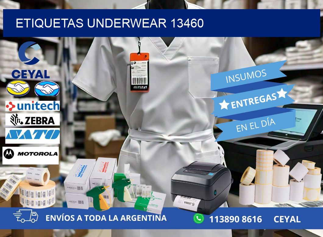 ETIQUETAS UNDERWEAR 13460