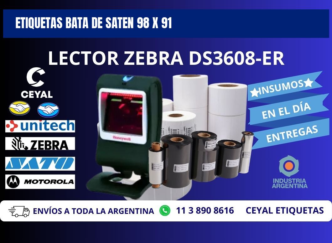 ETIQUETAS BATA DE SATEN 98 x 91