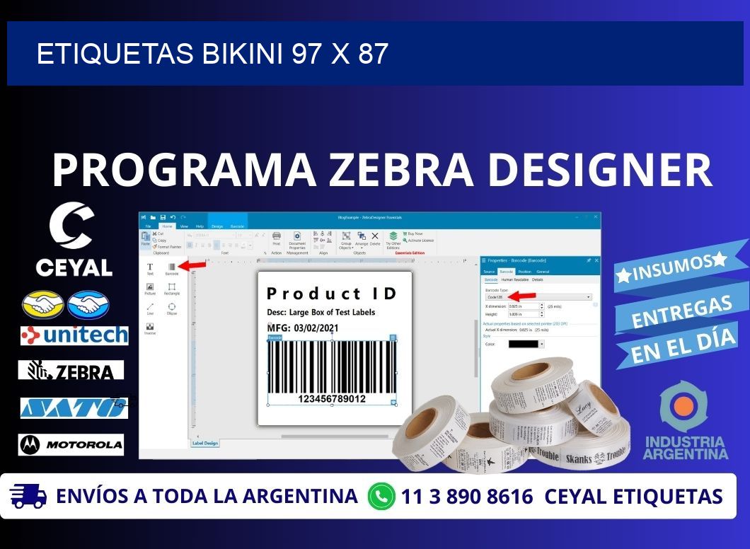 ETIQUETAS BIKINI 97 x 87