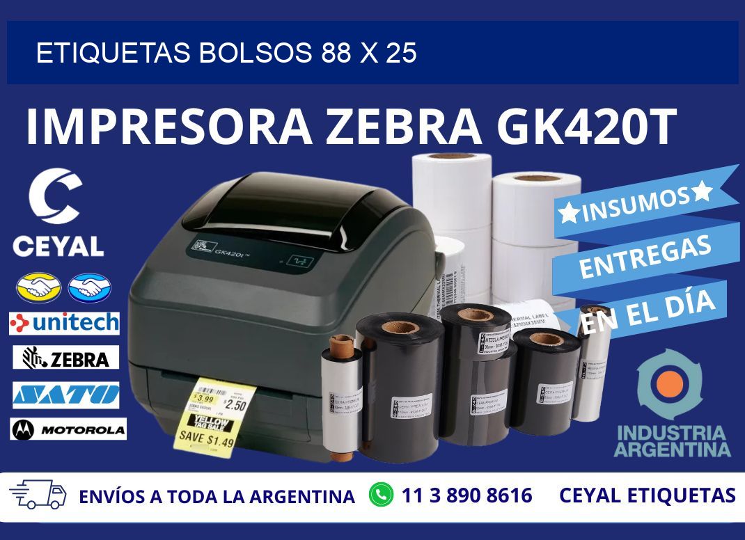 ETIQUETAS BOLSOS 88 x 25