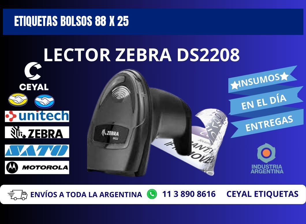 ETIQUETAS BOLSOS 88 x 25