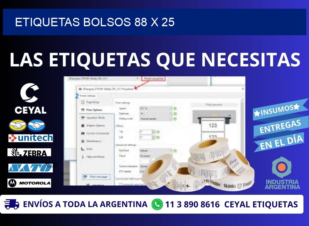 ETIQUETAS BOLSOS 88 x 25