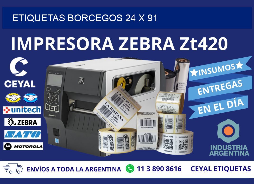 ETIQUETAS BORCEGOS 24 x 91