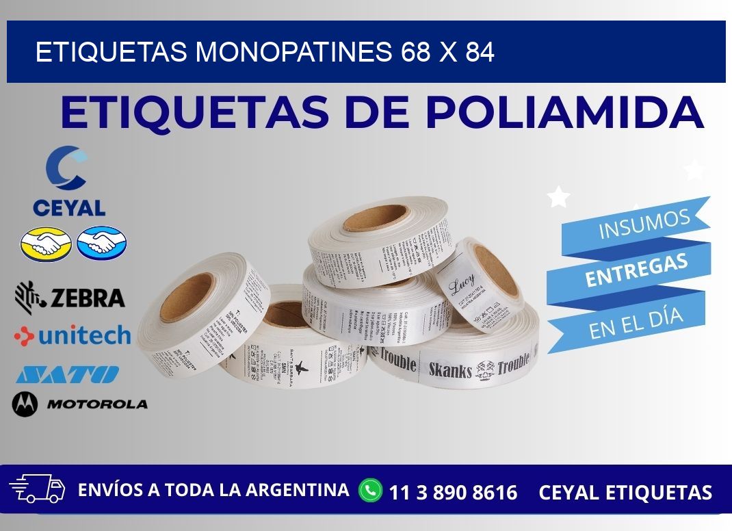 ETIQUETAS MONOPATINES 68 x 84